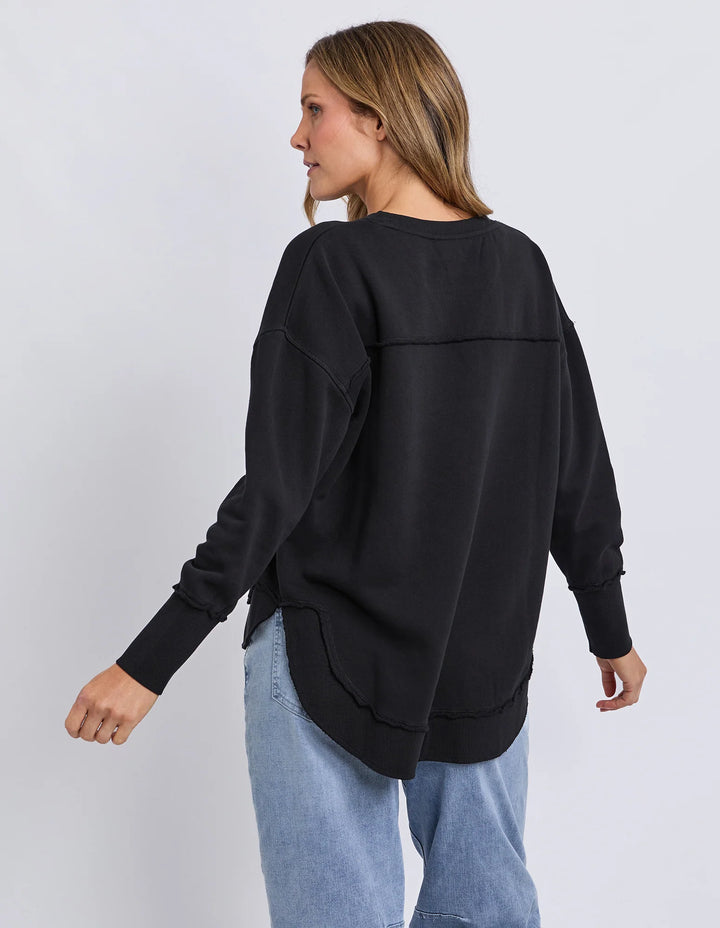 Foxwood Signature Crew Washed Black