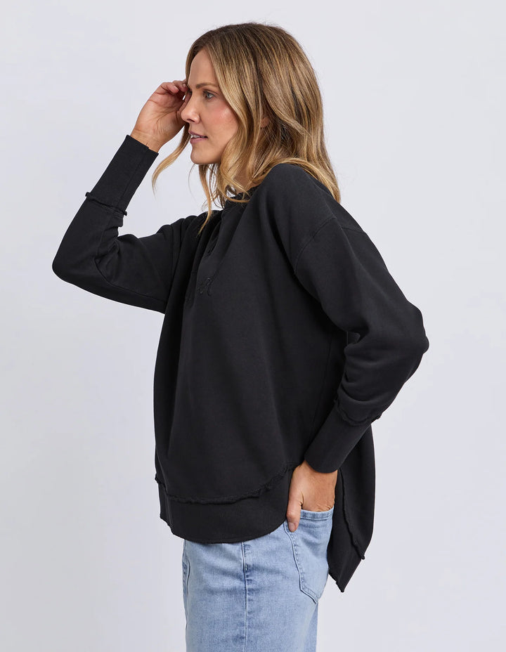 Foxwood Signature Crew Washed Black