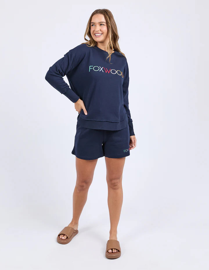 Simplified Confetti Crew in Navy - Foxwood