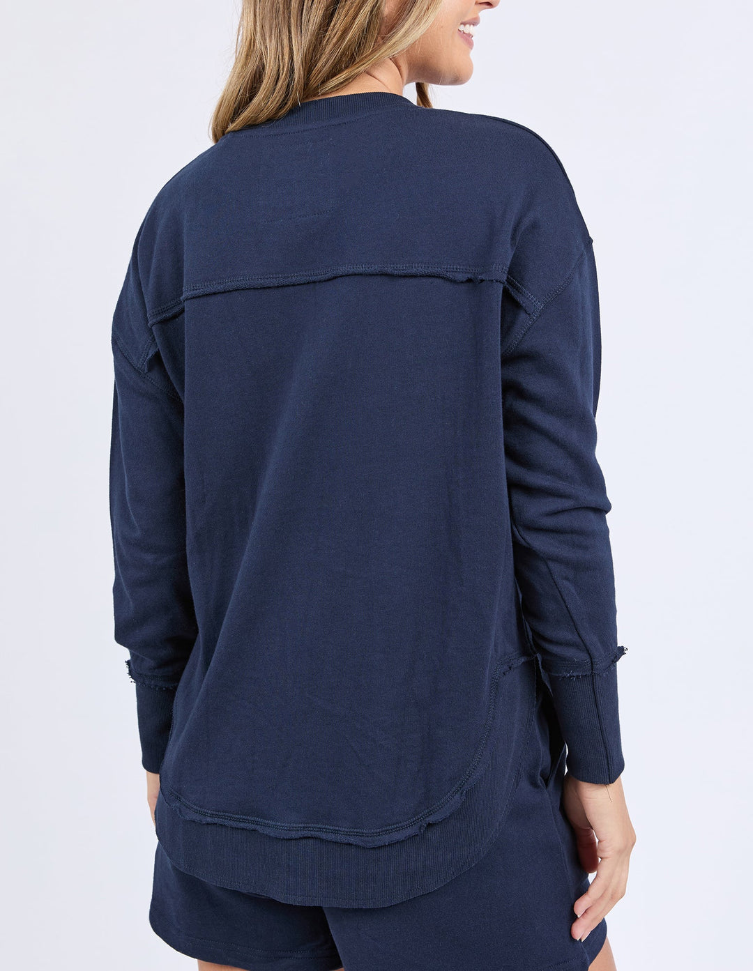 Simplified Confetti Crew in Navy - Foxwood