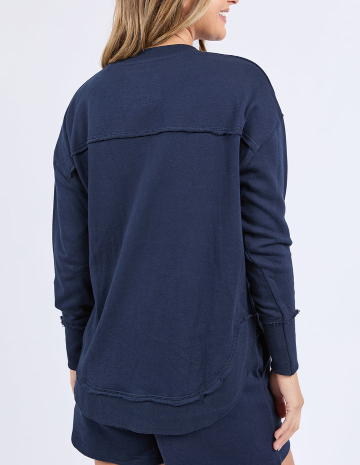 Simplified Confetti Crew in Navy - Foxwood