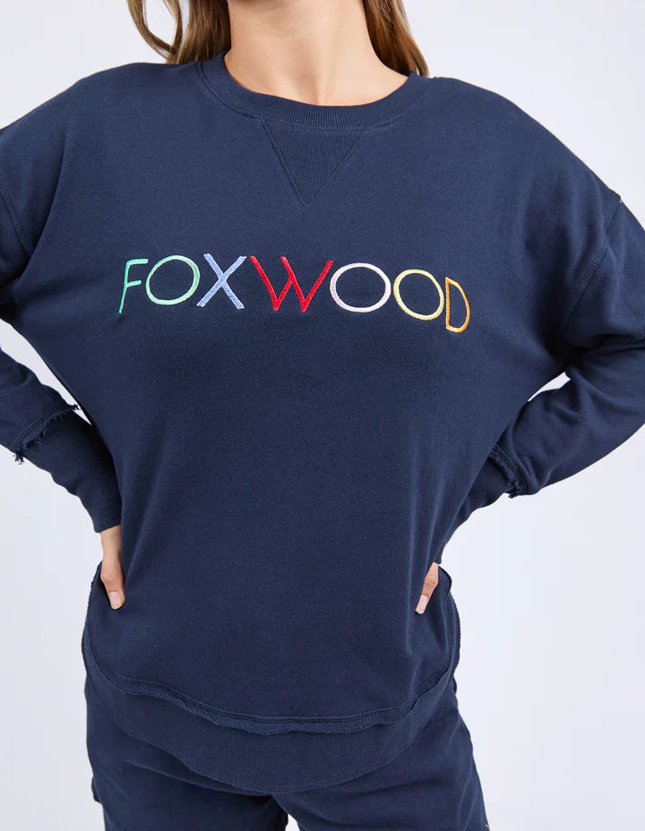 Simplified Confetti Crew in Navy - Foxwood
