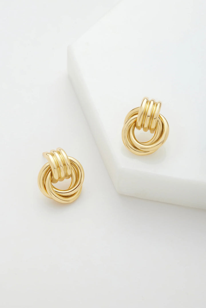 Poppy Clip On - Gold