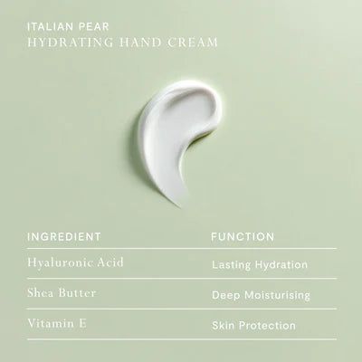 ITALIAN PEAR HYDRATING HAND CREAM