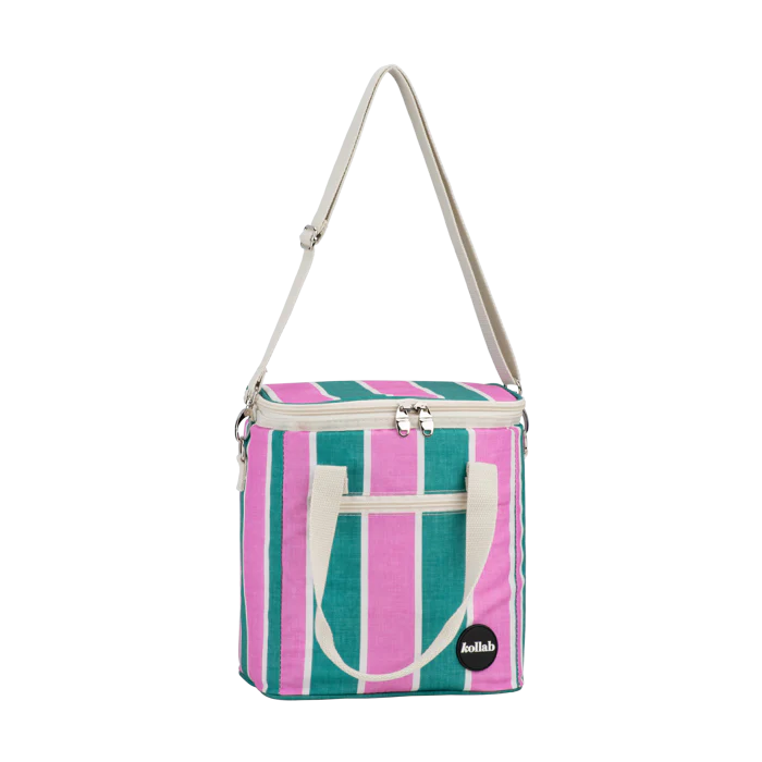 Mini Cooler Bag - Spring Stripe