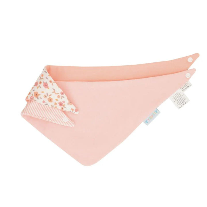 BANDANA BIBS 2PK - FLORAL BOUQUET