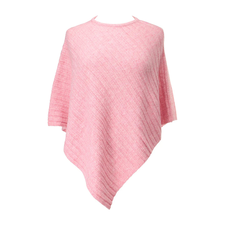 Poncho - Light Pink Knit