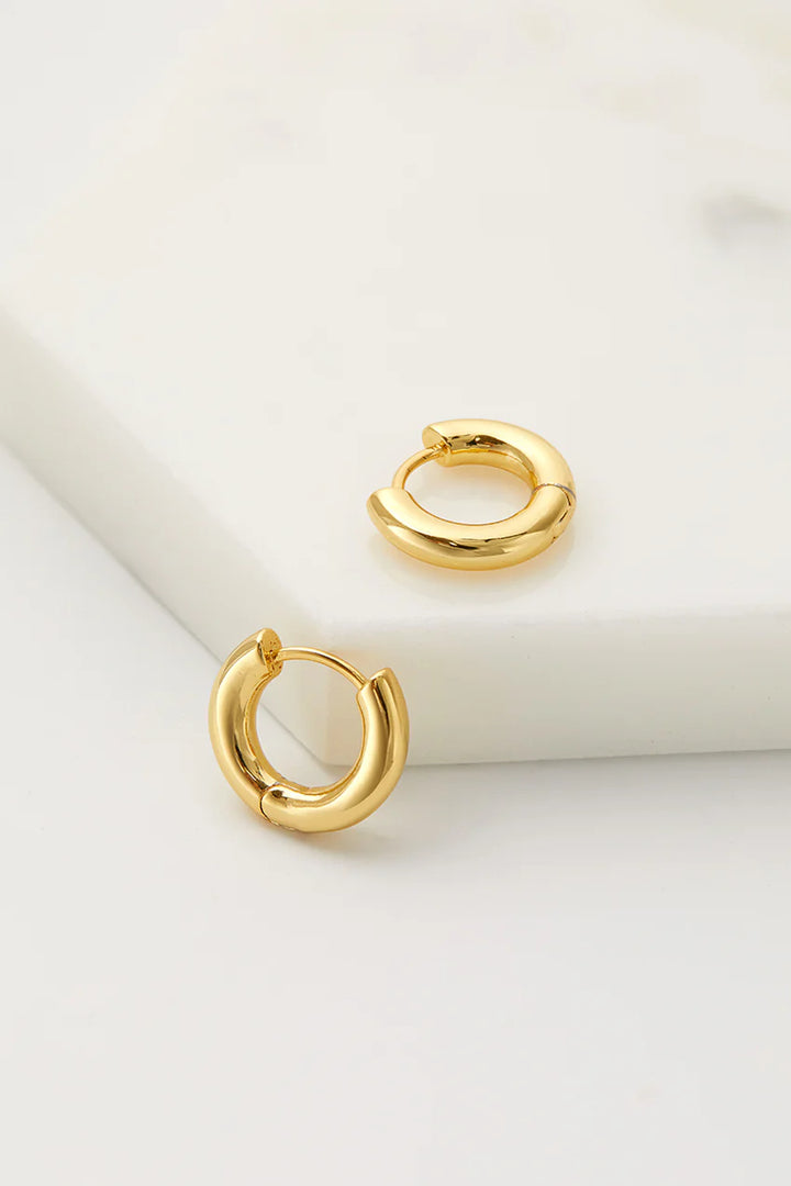 Kendall Hoop - Small - GOLD - Essential Earrings