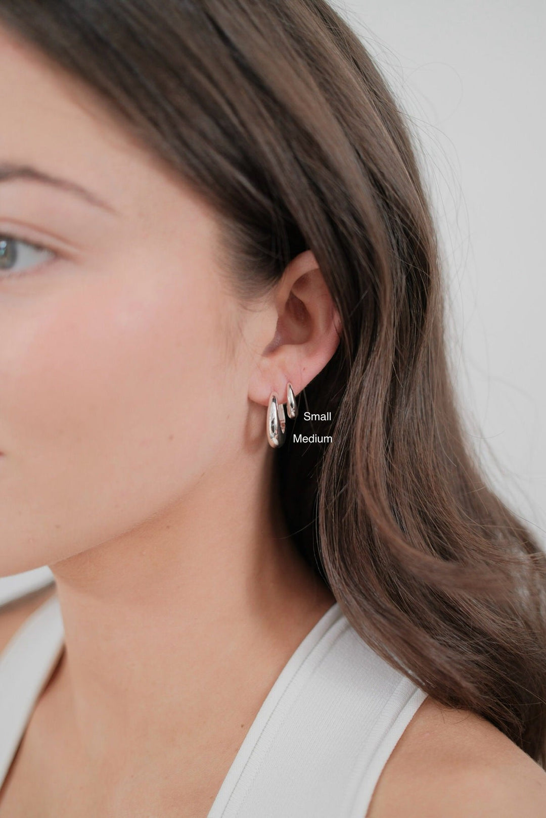 Cleo Hoops - Medium