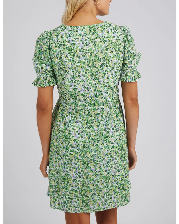 Prairie Floral Dress in Meadow Print