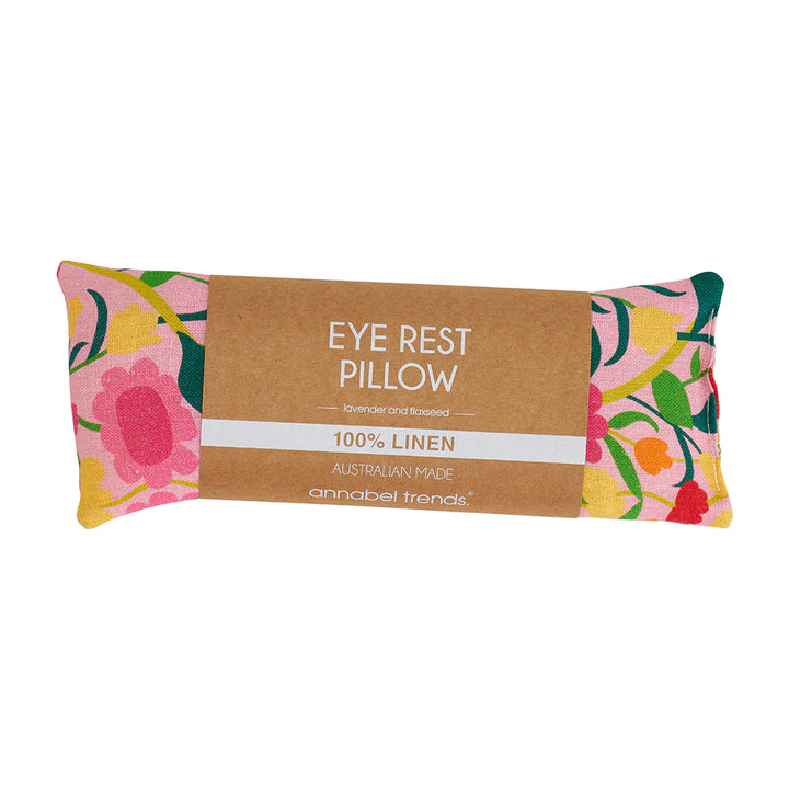Eye Rest Pillow - Linen - Flower Patch