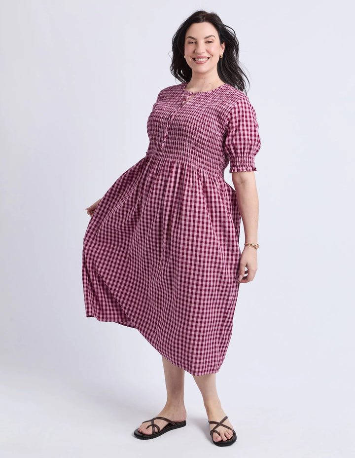 Willa Dress Merlot