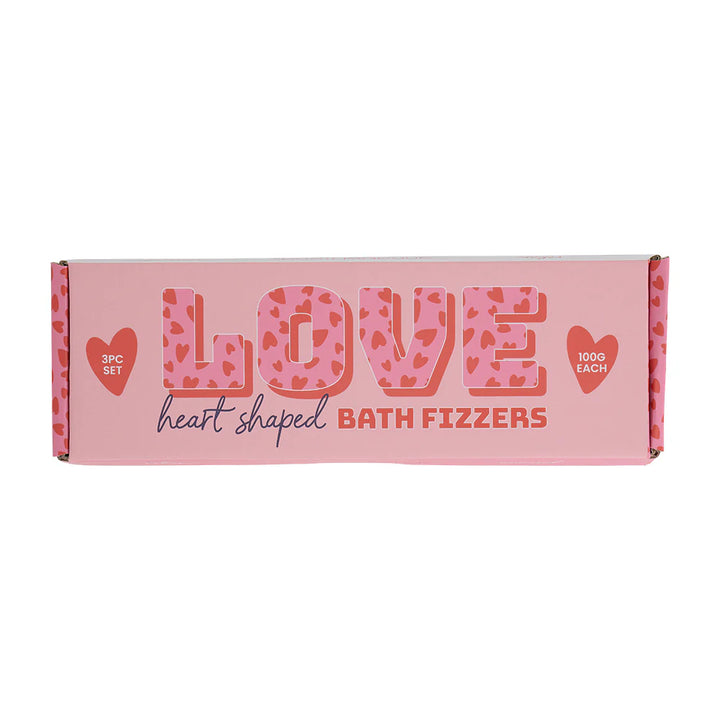 BATH FIZZERS - LOVE HEART SET