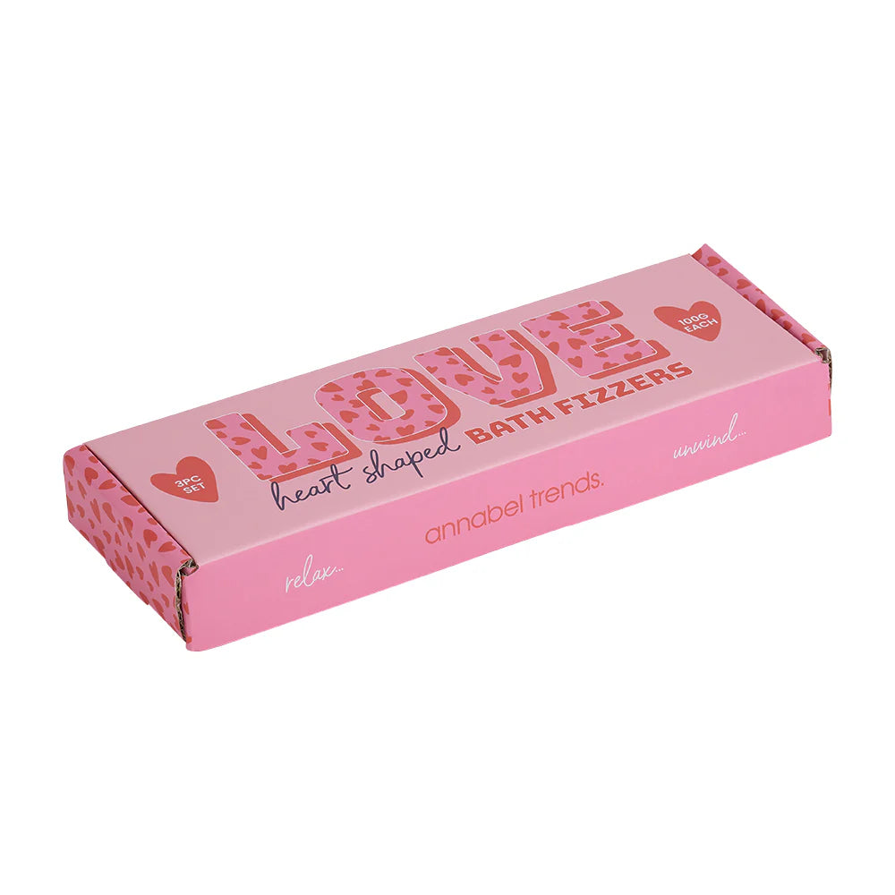BATH FIZZERS - LOVE HEART SET