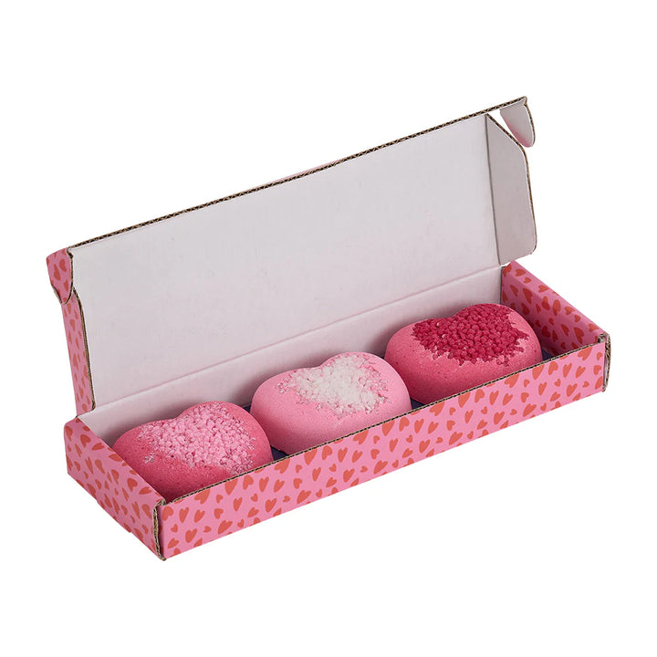 BATH FIZZERS - LOVE HEART SET