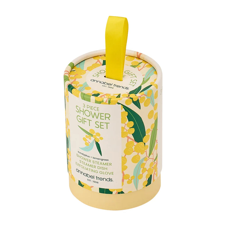 GOLDEN WATTLE SHOWER GIFT SET -  Eucalyptus and Lemongrass