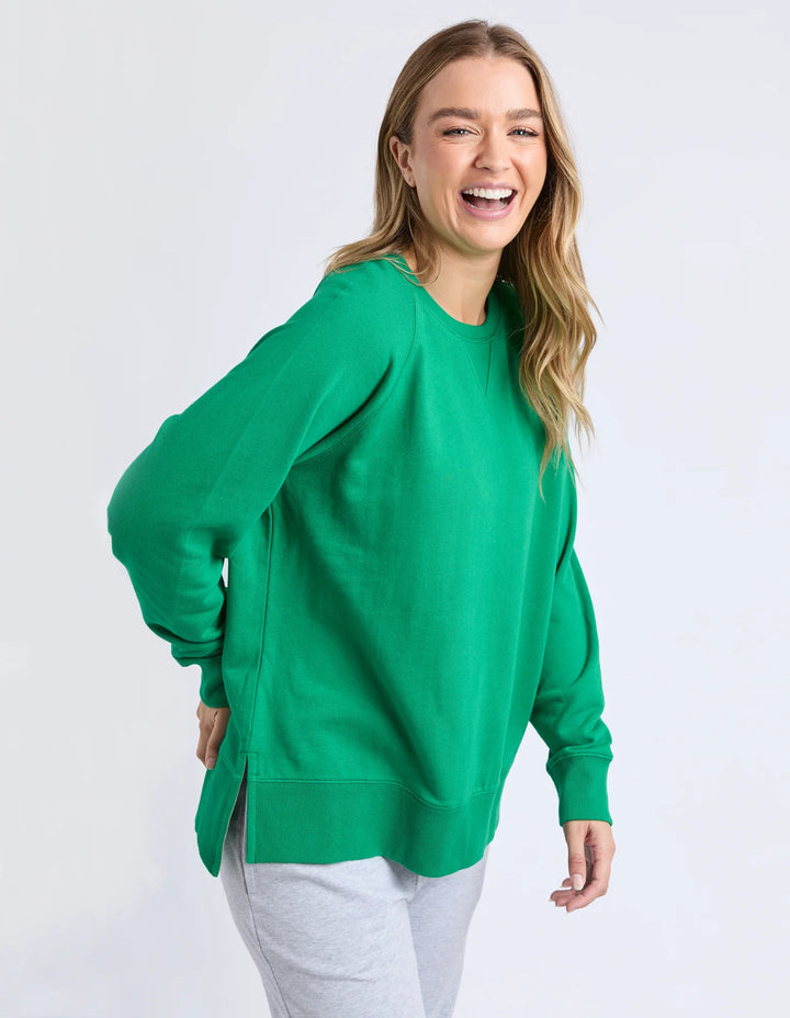 Melbourne Crew Pine Green
