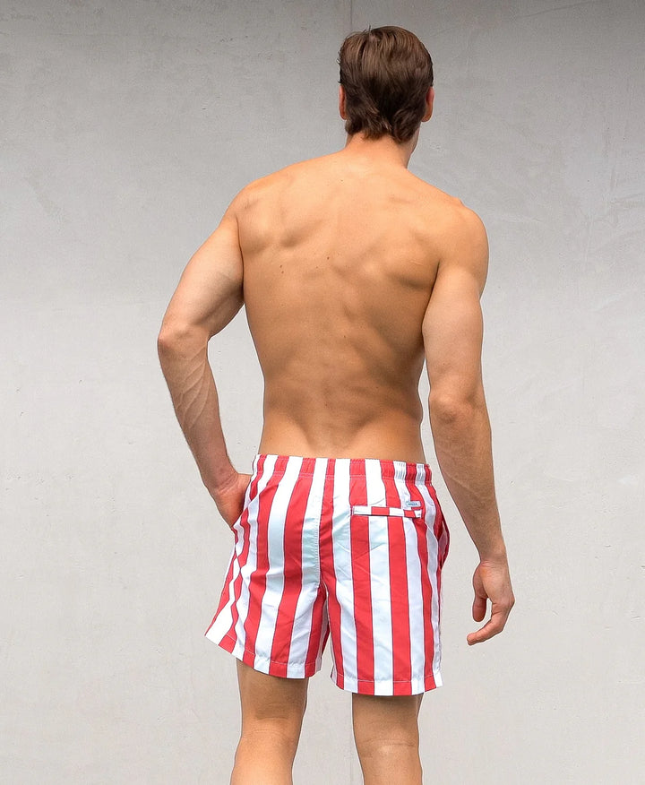 Men's Swim Short Cabana Red