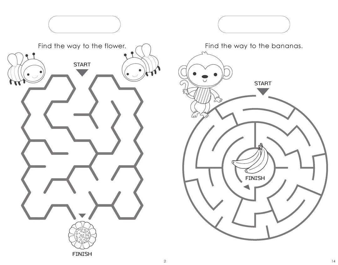 Small Activity Pad - Mazes