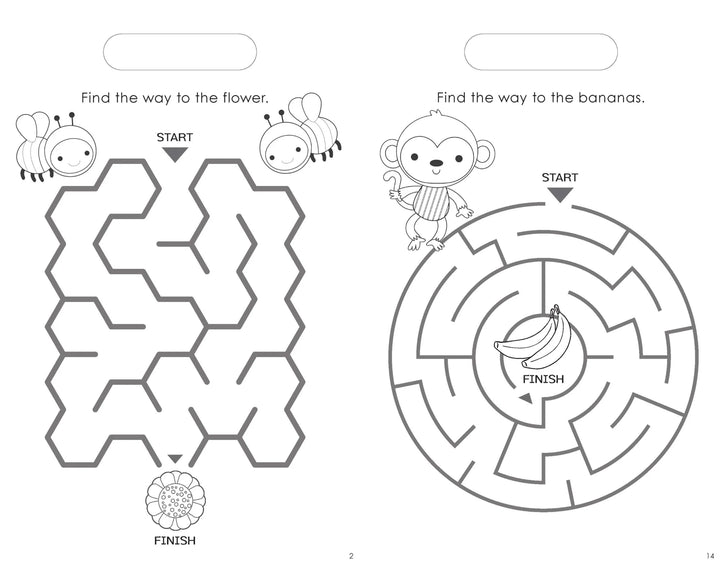 Small Activity Pad - Mazes
