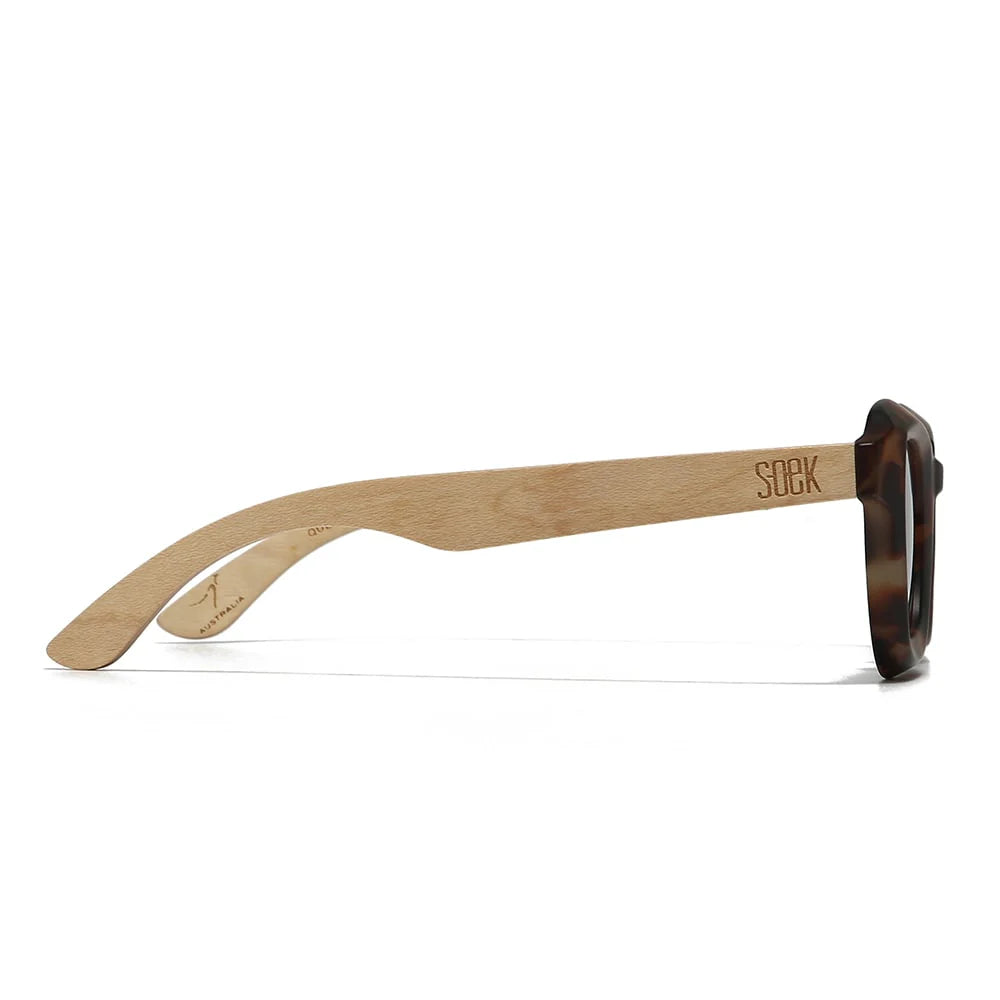 QUEST WHISKEY l Sunglasses l Polarised Lens l Walnut Arms