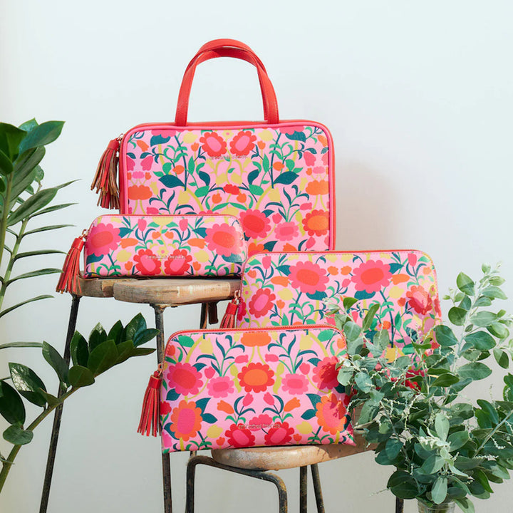 Flower Patch Vanity Bag