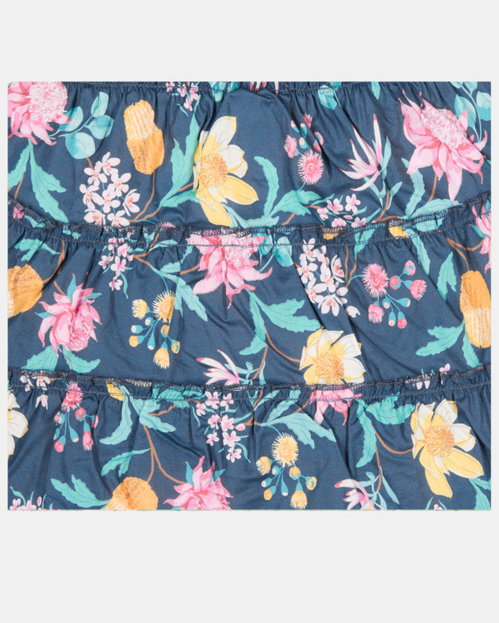 Baby Dress Matilda - Waratah Midnight
