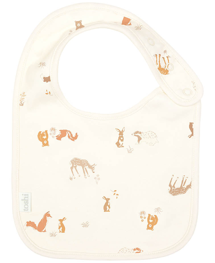Baby Bib Classic Enchanted Forest Feather