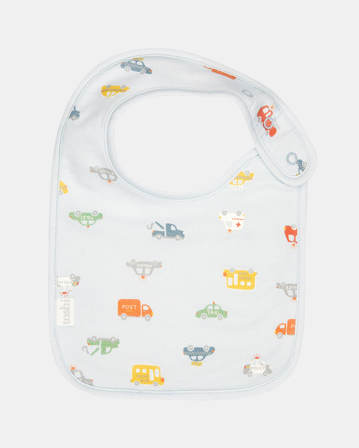 Baby Bib Classic - Working Wheels