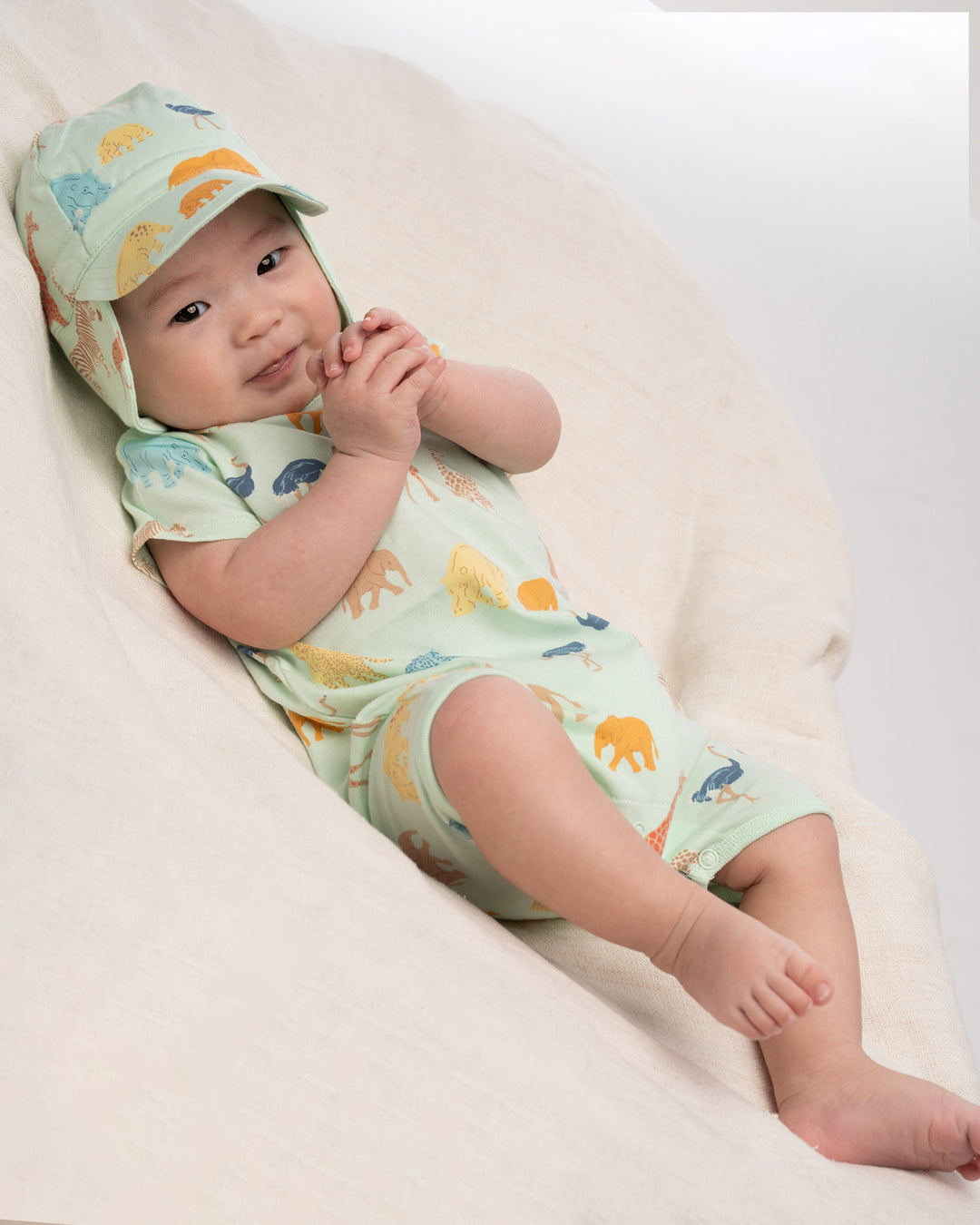 Onesie Short Sleeve Onesie Banjo - Congo Oasis