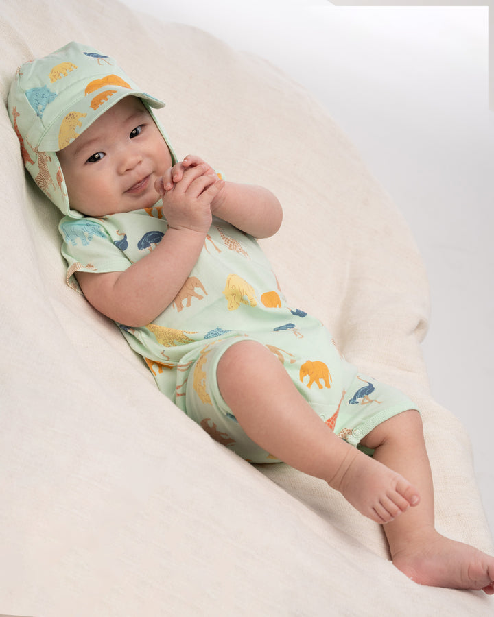 Onesie Short Sleeve Onesie Banjo - Congo Oasis