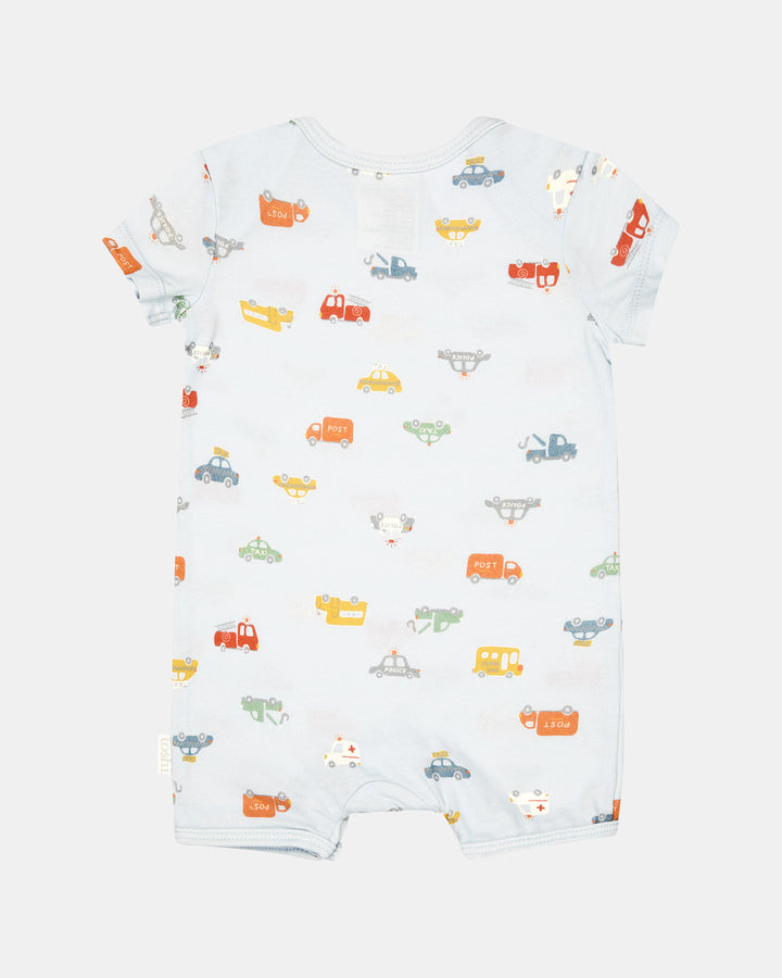 Onesie Short Sleeve Classic - Working Wheels