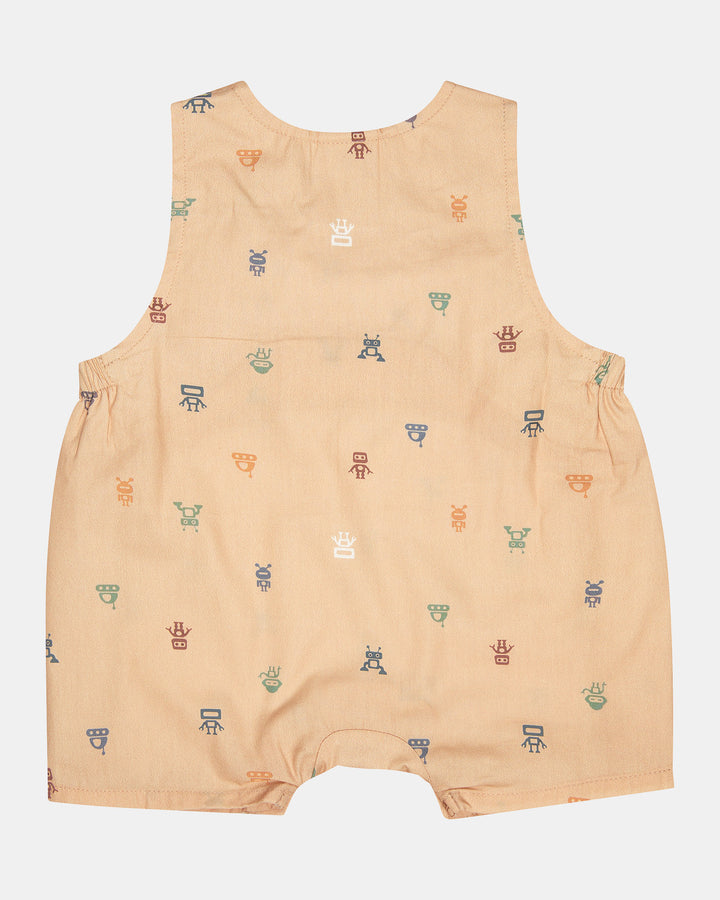 Baby Romper - Folk/Cyborg Desert