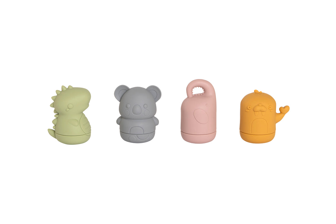 Silicone Bath Toys - Animal Friends