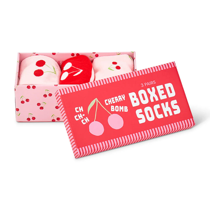Cherry Socks 3 pack