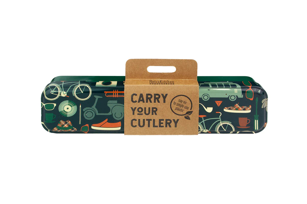 CARRY YOUR CUTLERY - RETRO MAN