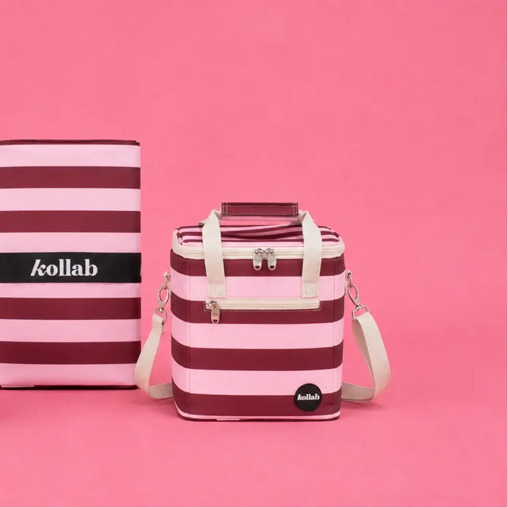 Mini Cooler Bag - Coco Stripe