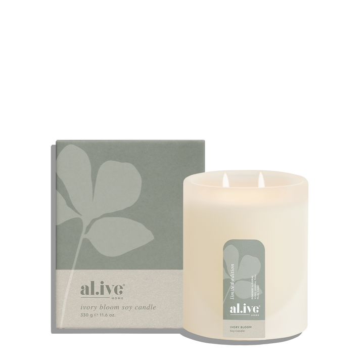 SOY CANDLE - ivory bloom