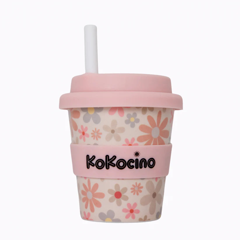 Daisy Le Fleur Babyccino Cup + Straw & Pop-It Toy 120ml