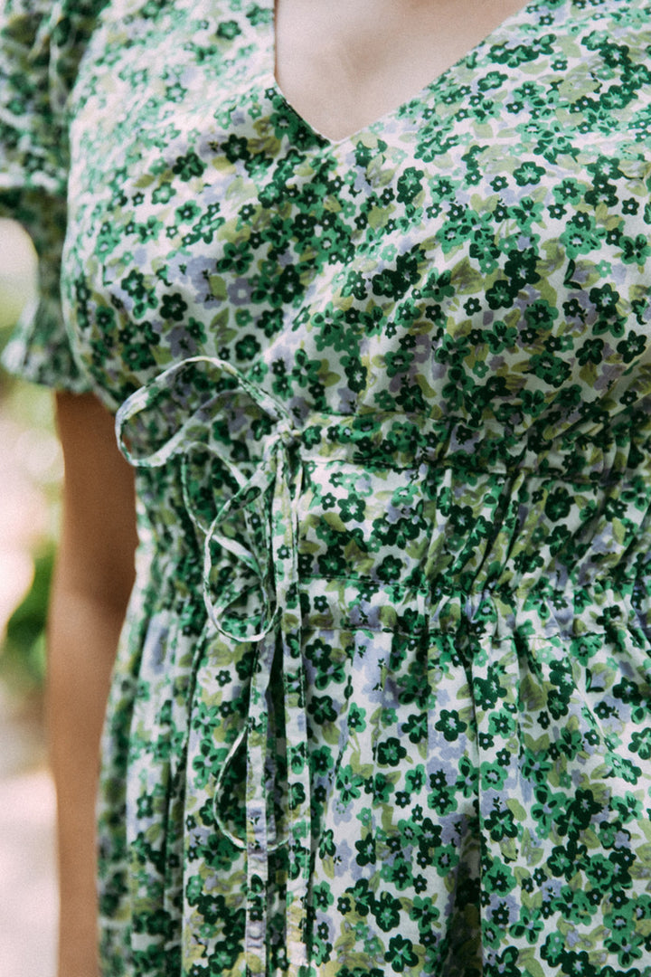 Prairie Floral Dress in Meadow Print