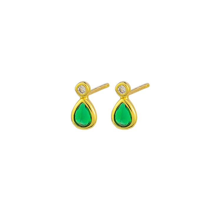 Radika Green Studs