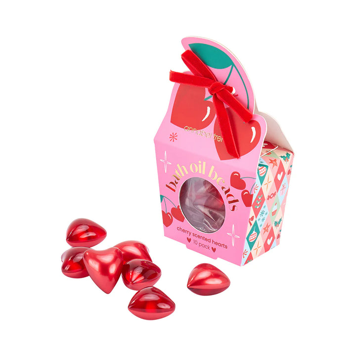 FESTIVE - BATH OIL BEADS - CHERRY 10pc