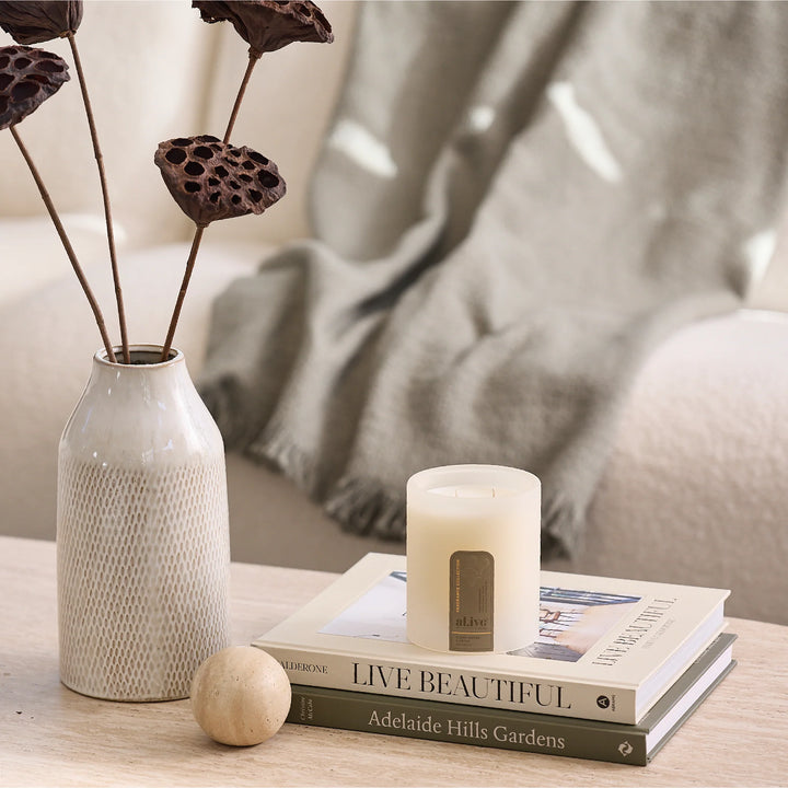 SOY CANDLE - GREEN PEPPER & LOTUS