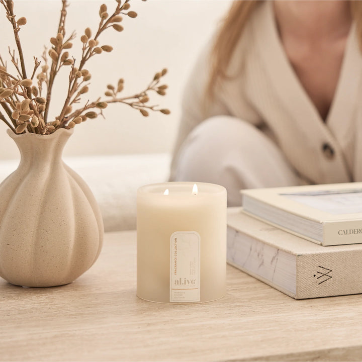 SOY CANDLE - SEA COTTON & COCONUT