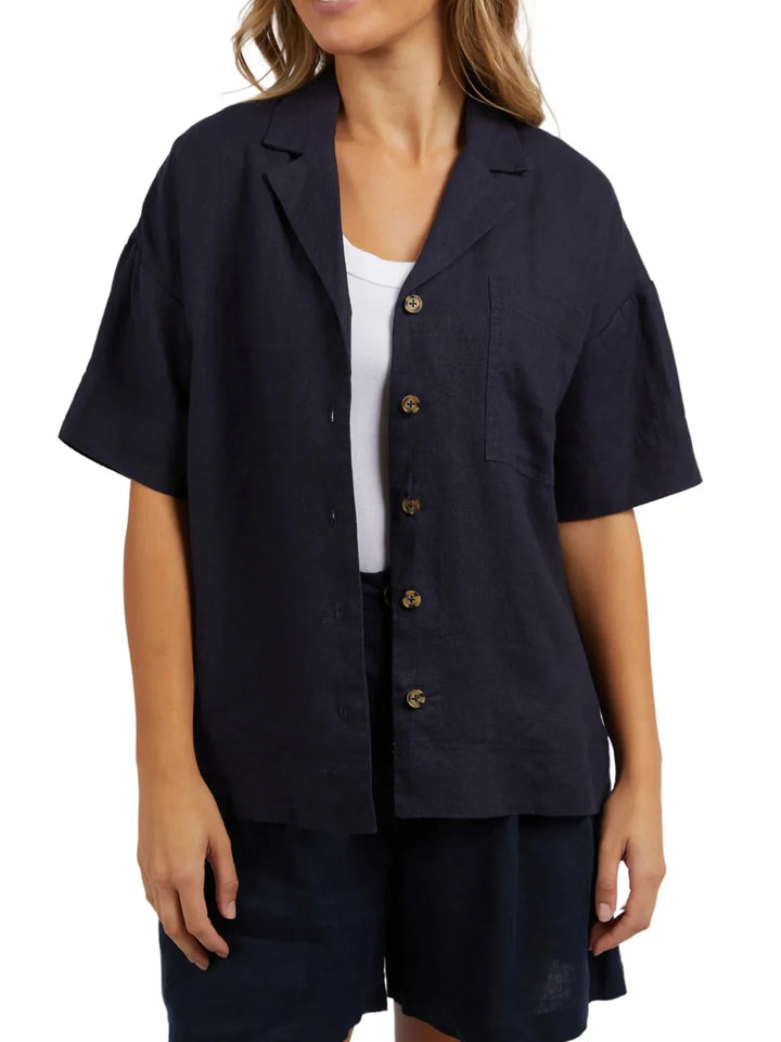 Oakleigh Shirt - Navy