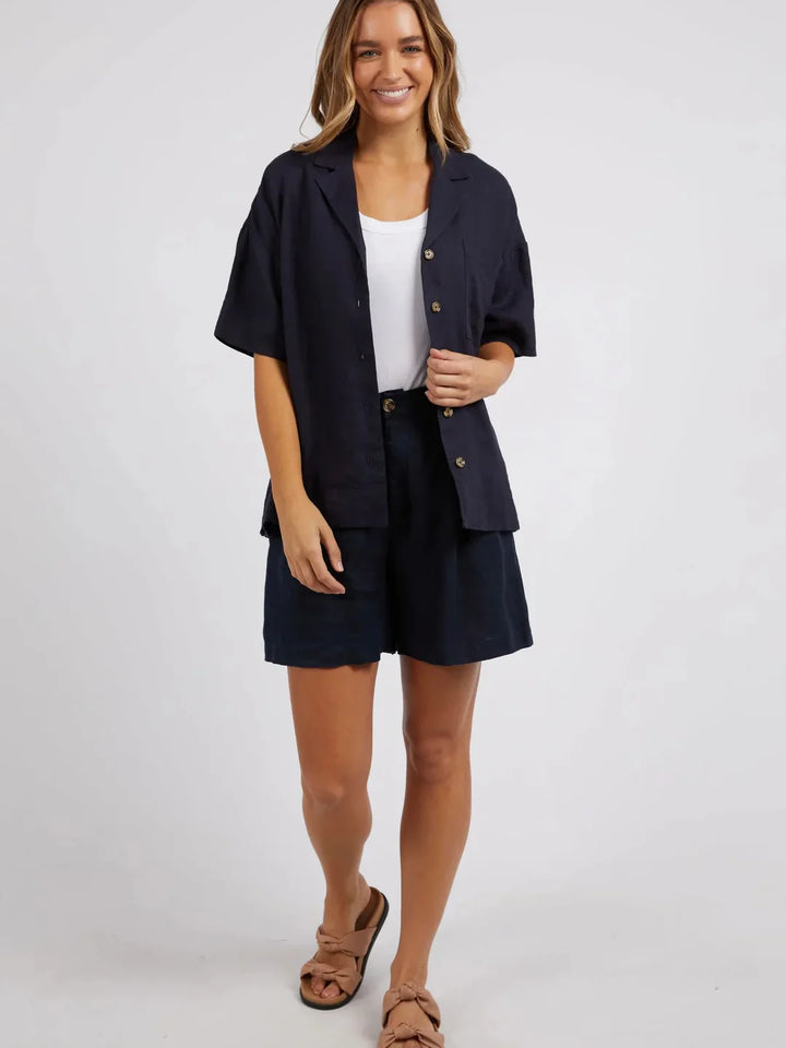 Oakleigh Shirt - Navy