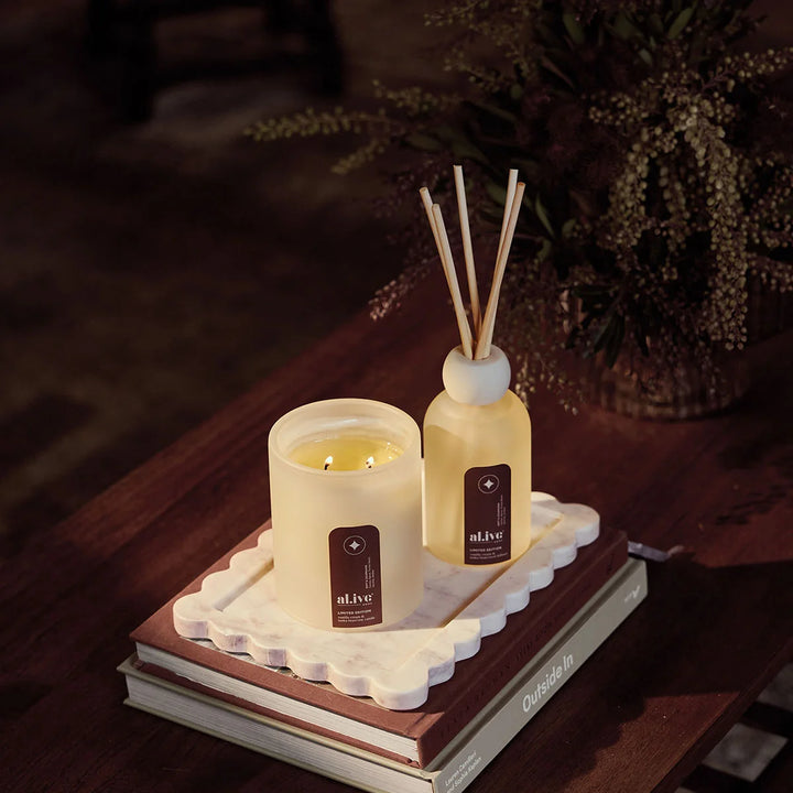 REED DIFFUSER - VANILLA CREAM AND TONKA BEAN