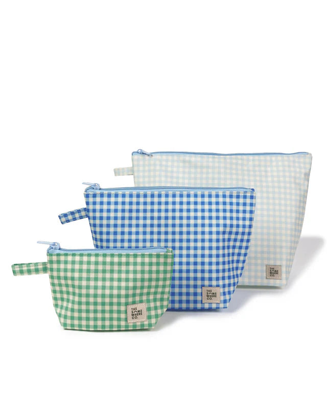 Blueberry Handy Pouch Trio