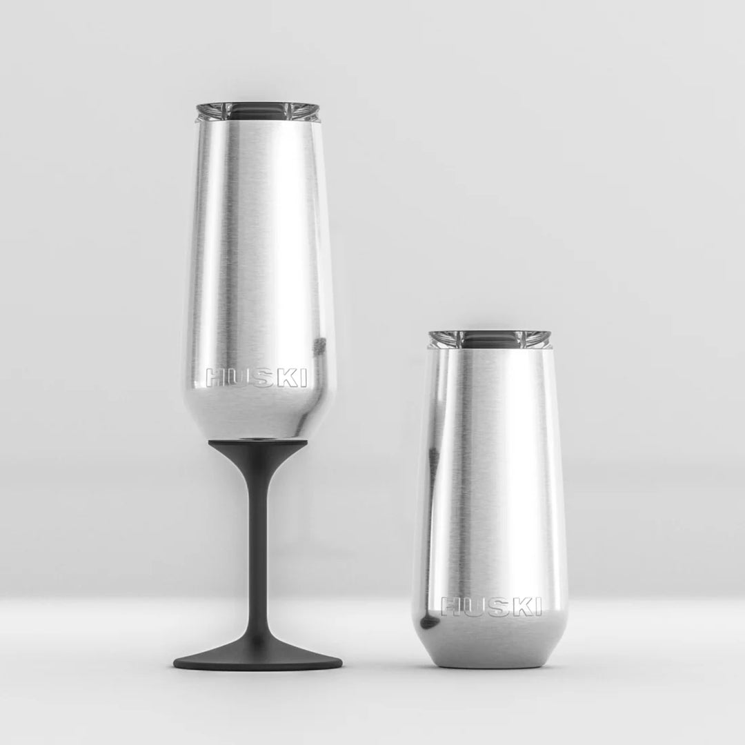 Champagne Flute - Brushed Stainless