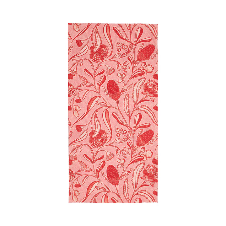 HAPPYWRAP - TRAILING NATIVES RED MS